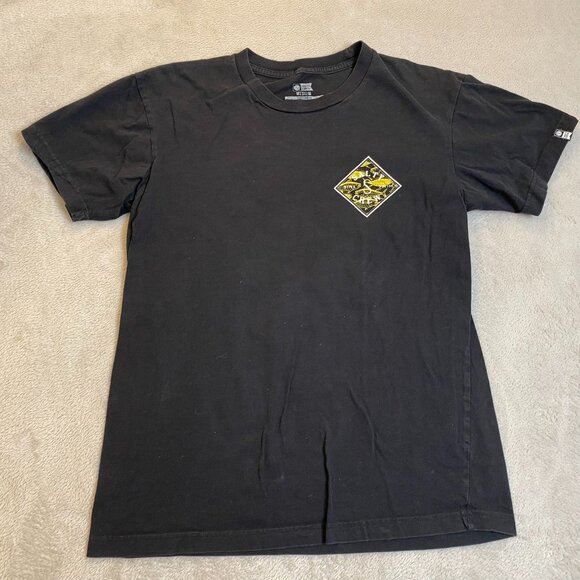 Salty Crew Mens Black Graphic Tee Shirt Medium Cotton Sink Or Swim Shirt - Picture 8 of 8